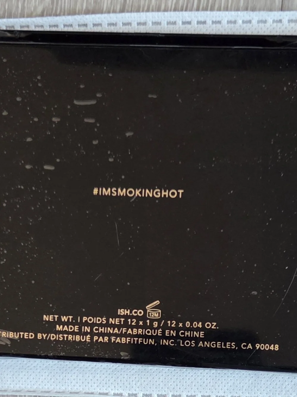 ISH nib lip